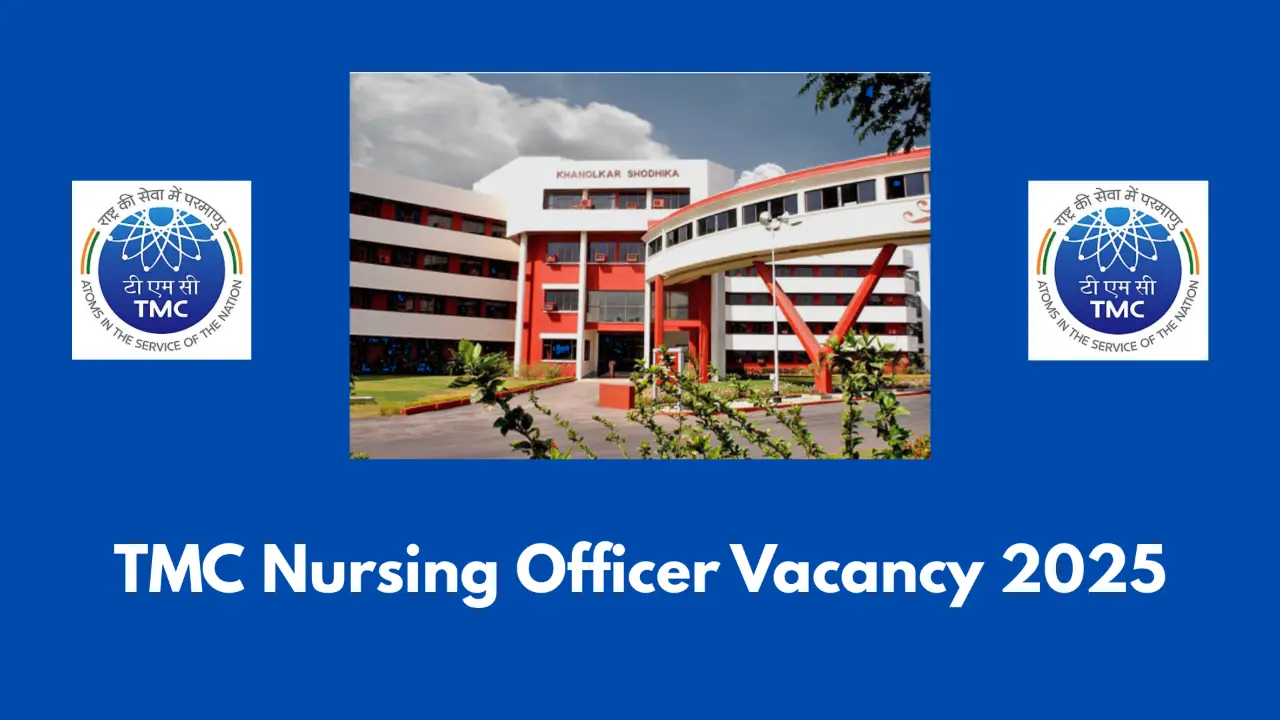 New government jobs 2025 online apply - TMC Nursing Officer Recruitment 2025 PDF Out | Apply Online, Exam Date
