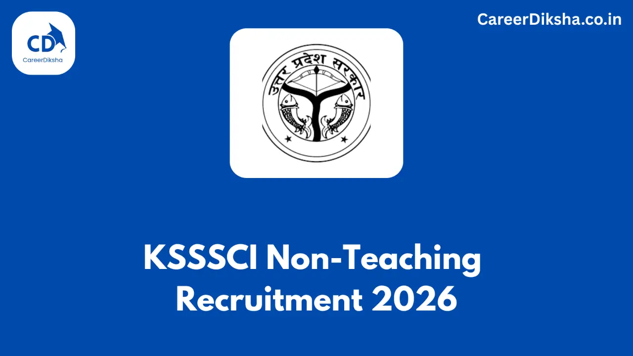 KSSSCI Non-Teaching Recruitment 2026: Apply Offline for 123 Deputation Posts banner - New Government Jobs 2026 Online Apply
